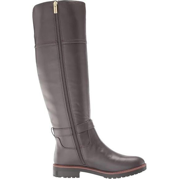 Tommy Hilfiger Women's Felvia Lug Bottom Riding Boots, Espresso Size 8M - Picture 6 of 6